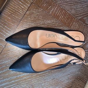Women's Calvin Klein Black Office Heels